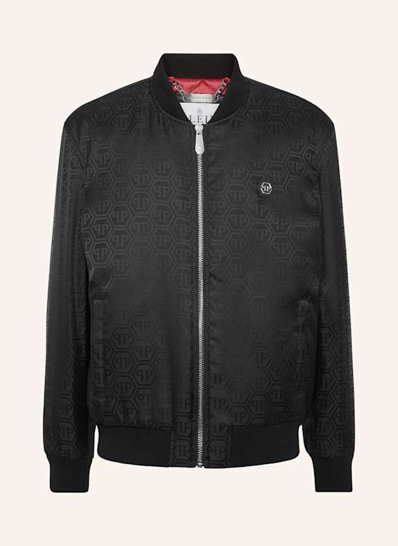 PHILIPP PLEIN Bomber MONOGRAM SCHWARZ
