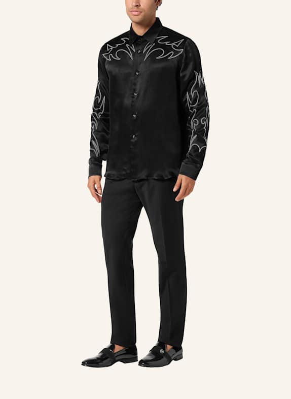 PHILIPP PLEIN Hemd SCHWARZ