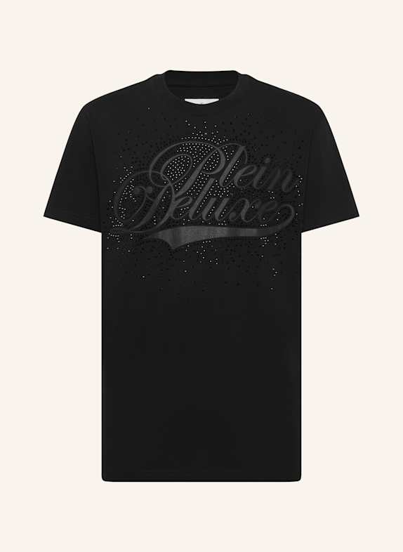 PHILIPP PLEIN T-Shirt Rundhalsausschnitt Ss SCHWARZ