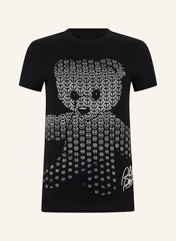 PHILIPP PLEIN PHILIPP PLEIN T-Shirt Sexy Pure Fit Teddy Teddy Bear SCHWARZ