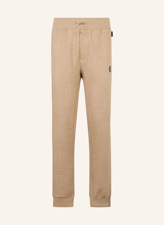 PHILIPP PLEIN PHILIPP PLEIN Jacquard Joggers Monogram BEIGE