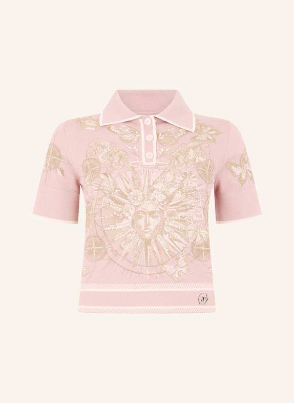 PHILIPP PLEIN PHILIPP PLEIN Polo Shirt Butterfly Tattoo ROSA