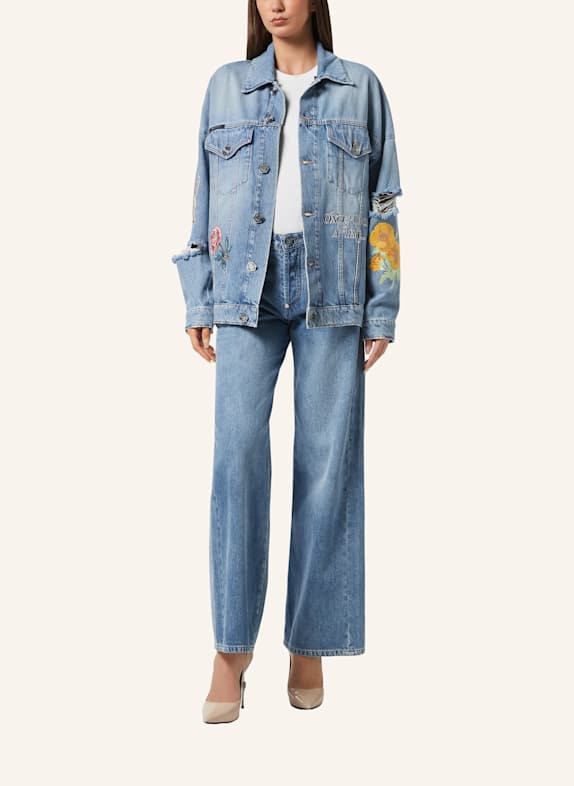 PHILIPP PLEIN Denim-Jacke BLAU