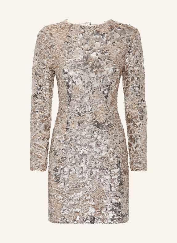 PHILIPP PLEIN Kurzes Kleid SKULL BEIGE