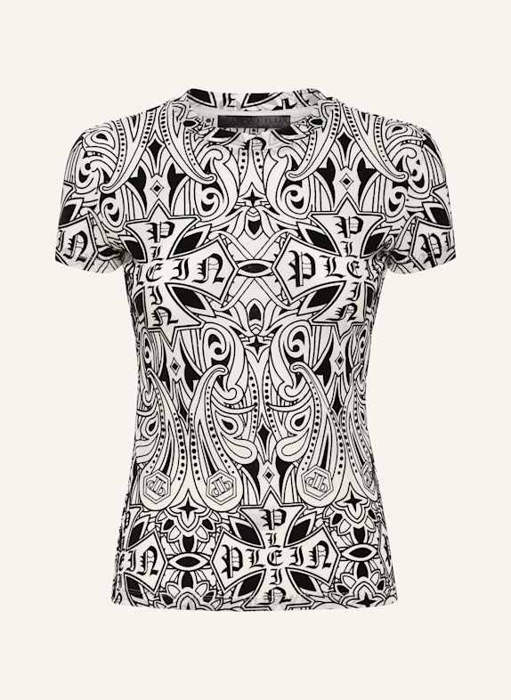 PHILIPP PLEIN T-Shirt Sexy Pure GOTHIC PLEIN ROSÉGOLD/ SCHWARZ