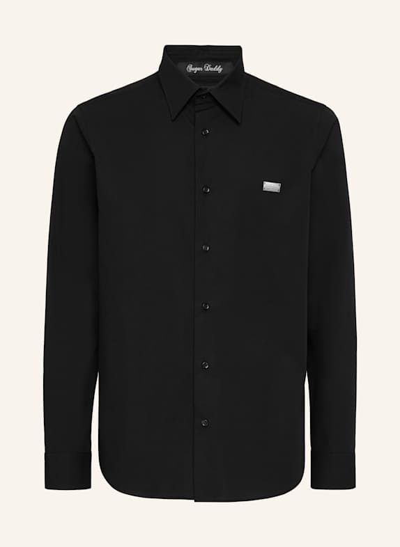 PHILIPP PLEIN PHILIPP PLEIN Hemd Slim Fit TEDDY SCHWARZ