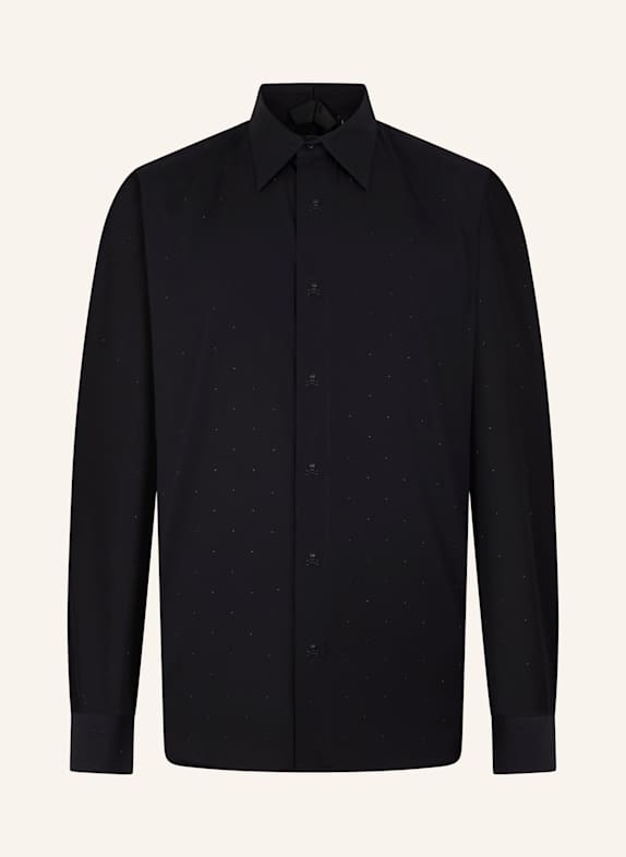 PHILIPP PLEIN PHILIPP PLEIN Sugar Daddy Cut Shirt All-Over Strass SCHWARZ
