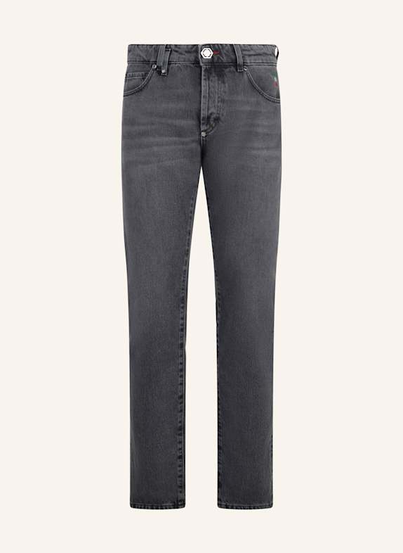 PHILIPP PLEIN PHILIPP PLEIN Basic Straight Cut Jeans GRAU