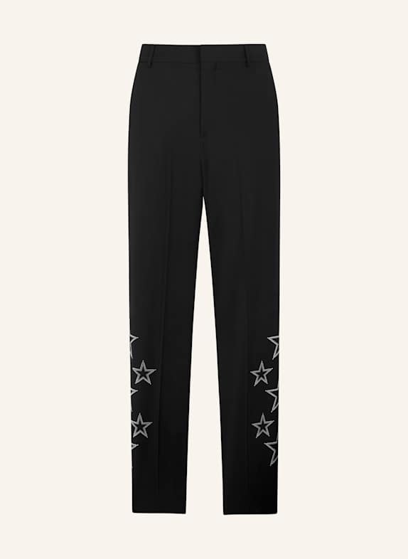 PHILIPP PLEIN PHILIPP PLEIN Loose Fit Trousers Stars Studs SCHWARZ