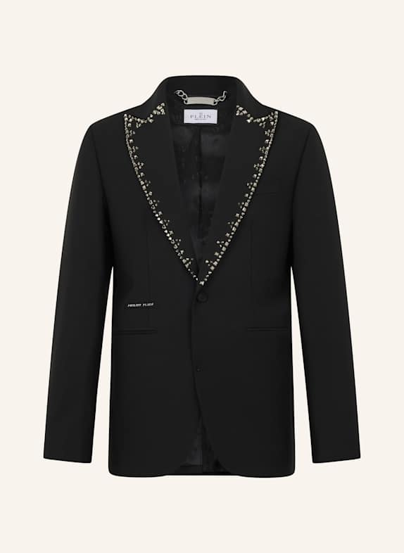 PHILIPP PLEIN PHILIPP PLEIN Blazer Lord Fit Lapel Studs SCHWARZ