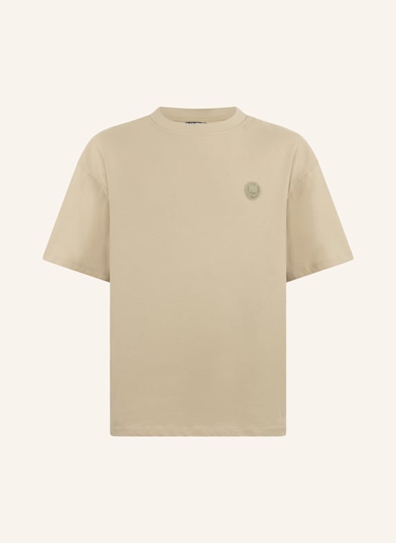 PLEIN SPORT PLEIN SPORT Round Neck T-Shirt 3D Tiger BEIGE