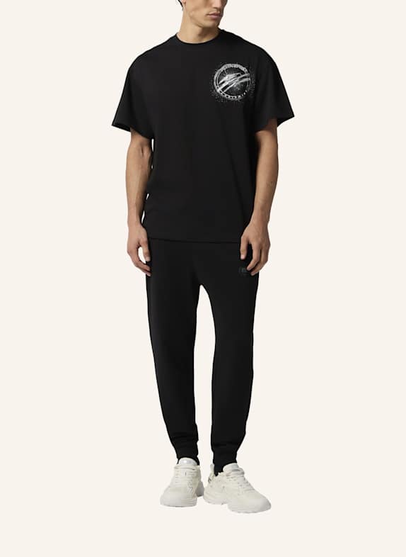 PLEIN SPORT Jogginghose TIGER SCHWARZ