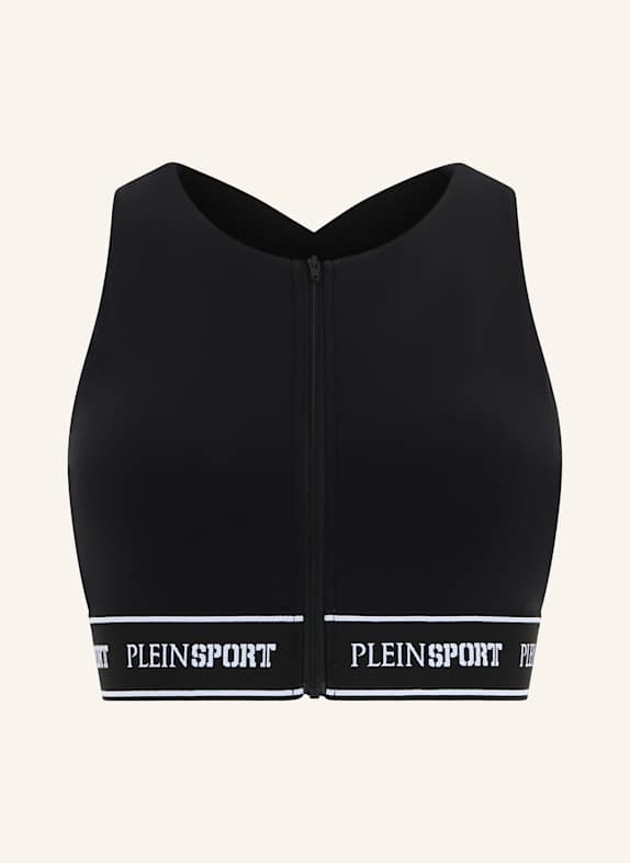 PLEIN SPORT PLEIN SPORT Fleece Bra Top SCHWARZ