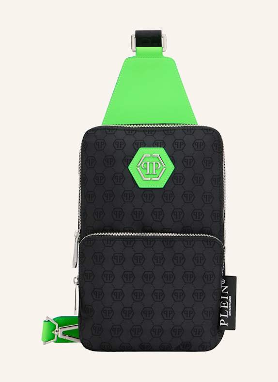 PHILIPP PLEIN PHILIPP PLEIN Cross Body Bag Jacquard Monogram SCHWARZ