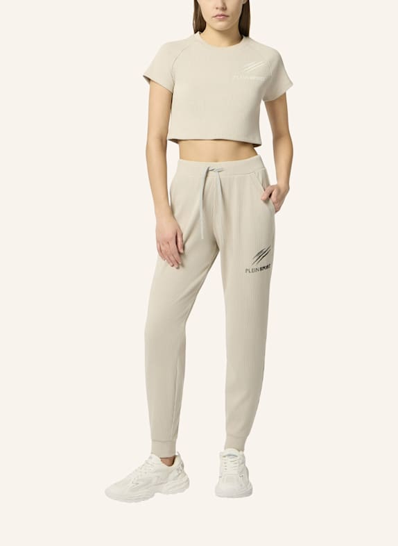 PLEIN SPORT Jogginghose SCRATCH SCHWARZ