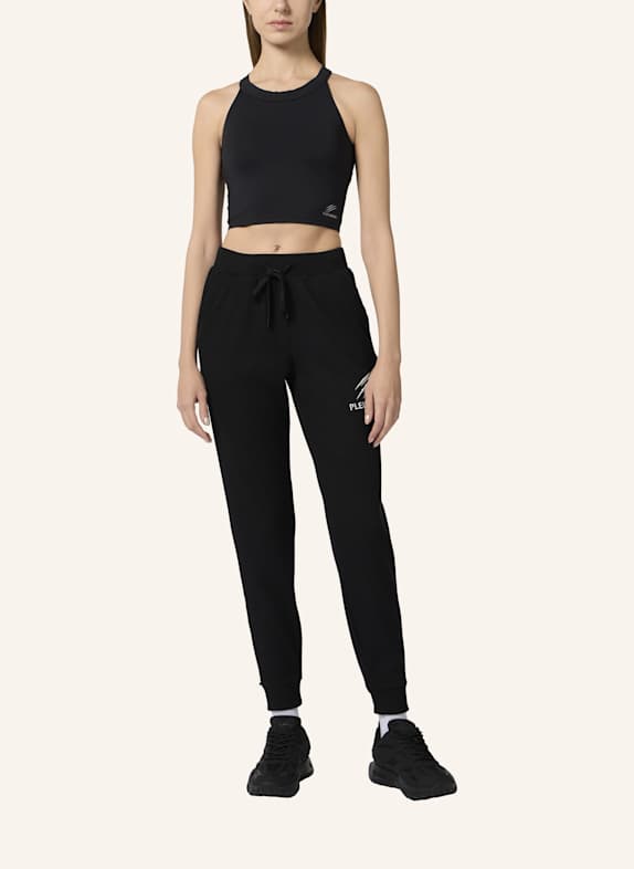 PLEIN SPORT Jogginghose SCRATCH SCHWARZ