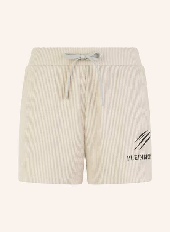 PLEIN SPORT PLEIN SPORT Ribbed Loose Fit Shorts Scratch SCHWARZ