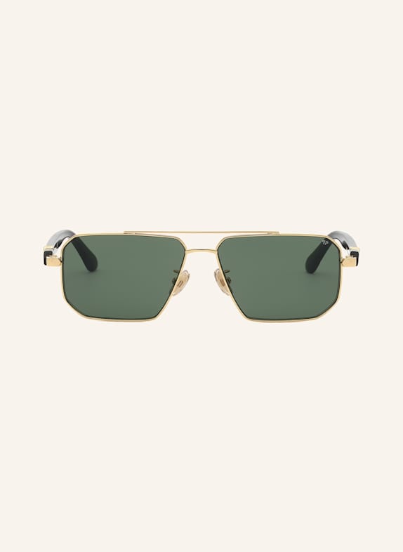 PHILIPP PLEIN Sonnenbrille GOLD/ GRÜN