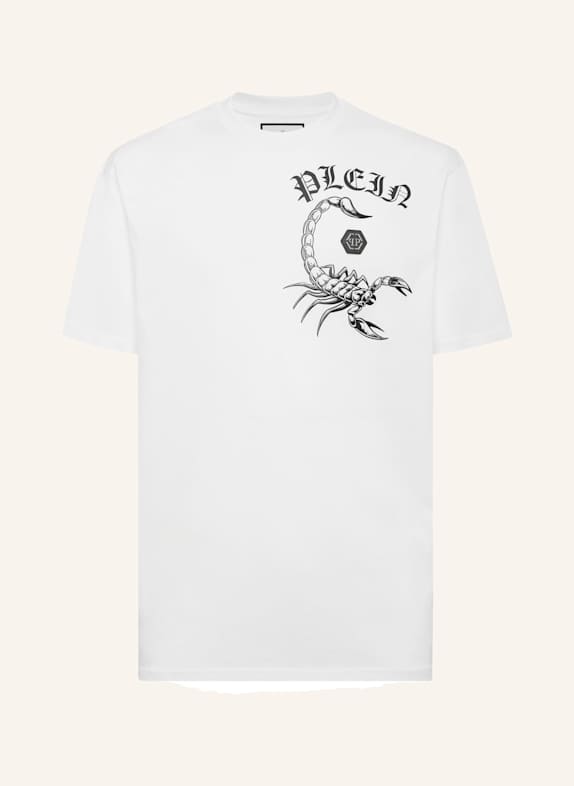 PHILIPP PLEIN T-Shirt SCORPION WEISS