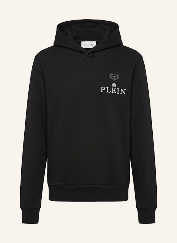 PHILIPP PLEIN Kapuzen-Sweatshirt SCHWARZ