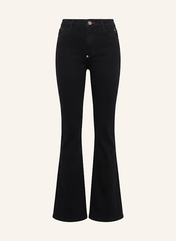 PHILIPP PLEIN Schlaghosen-Passform BASIC SCHWARZ