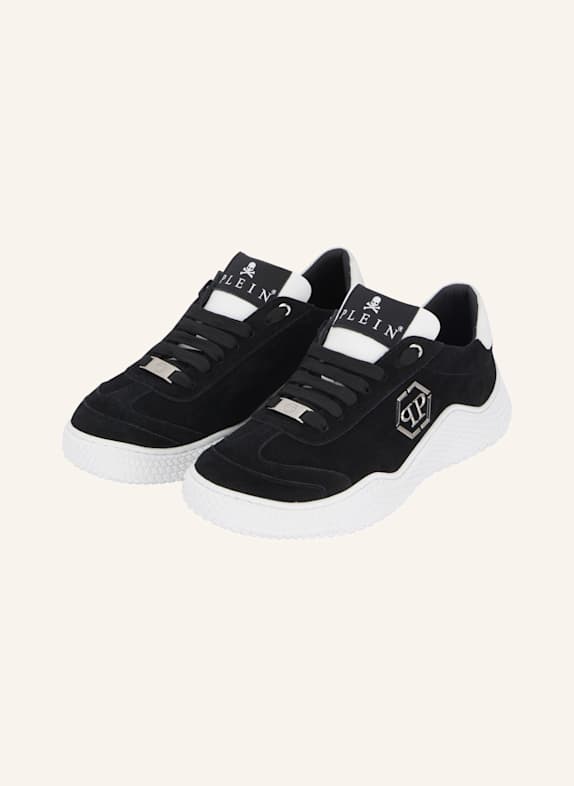 PHILIPP PLEIN Läufer HEXAGON SCHWARZ