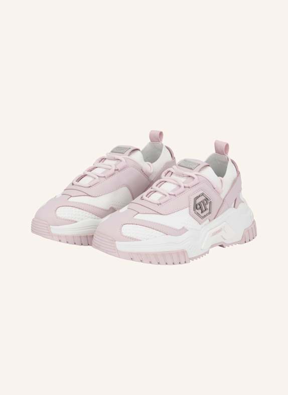 PHILIPP PLEIN Low-Top Turnschuhe PREDATOR WEISS