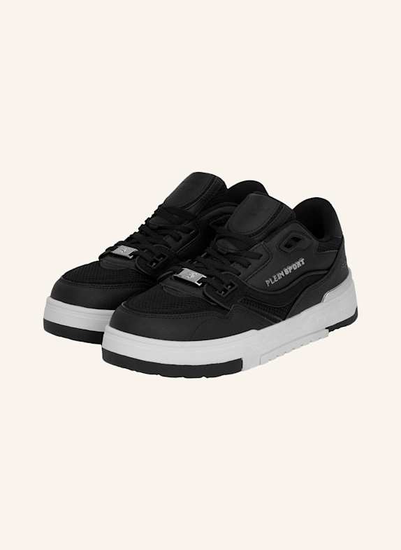 PLEIN SPORT Lo-Top Turnschuhe APOLLO SCHWARZ