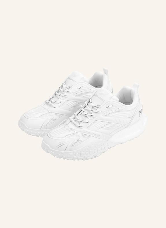 PLEIN SPORT Lo-Top Turnschuhe WEISS