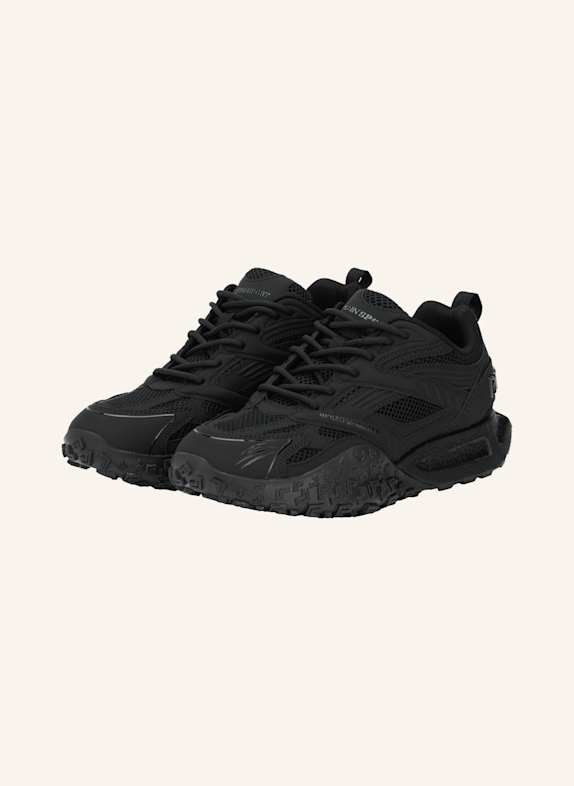 PLEIN SPORT Lo-Top Turnschuhe SCHWARZ