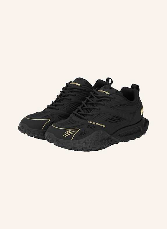 PLEIN SPORT Lo-Top Turnschuhe SCHWARZ