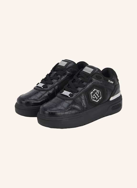 PHILIPP PLEIN Lo-Top Turnschuhe SCHWARZ