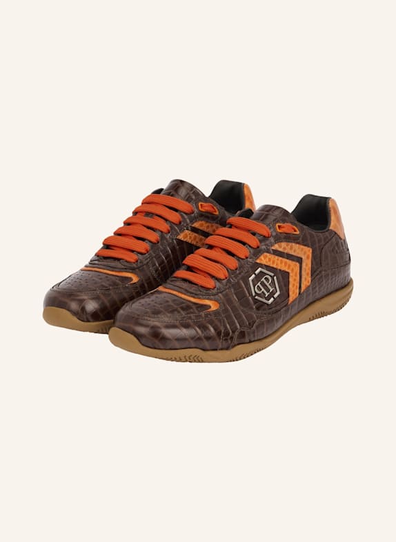 PHILIPP PLEIN PHILIPP PLEIN Low-Top Sneakers PIT-$TOP Cocco BRAUN