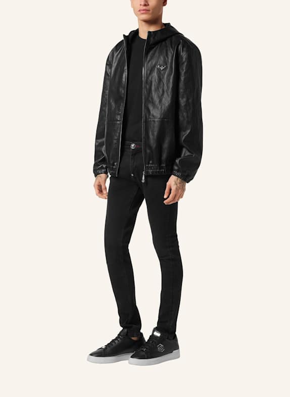 PHILIPP PLEIN Windbreaker SCHWARZ