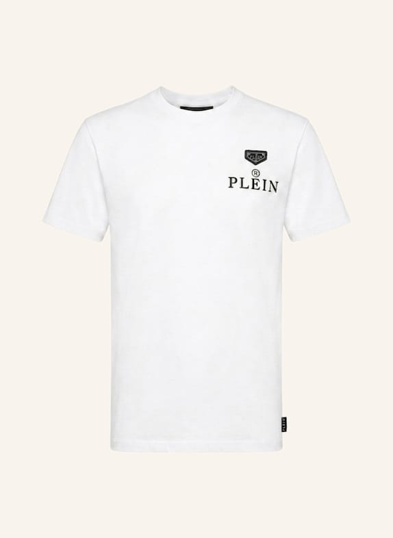 PHILIPP PLEIN T-Shirt Rundhalsausschnitt Ss WEISS