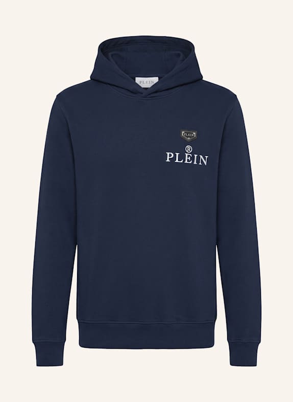 PHILIPP PLEIN Kapuzen-Sweatshirt DUNKELBLAU