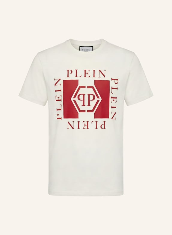 PHILIPP PLEIN T-Shirt Rundhalsausschnitt Ss WEISS