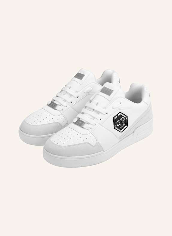 PHILIPP PLEIN Low-Top-Sneaker P-FORCE 78 WEISS