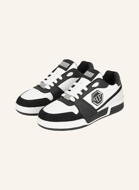 PHILIPP PLEIN Low-Top-Sneaker P-FORCE 78 WEISS