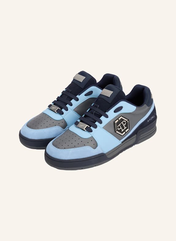 PHILIPP PLEIN Low-Top-Sneaker P-FORCE 78 BLAU