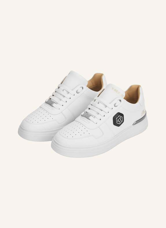 PHILIPP PLEIN Low-Top-Sneaker COCCO WEISS