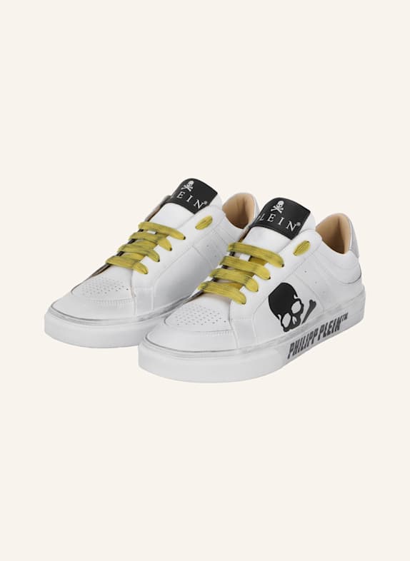 PHILIPP PLEIN Low-Top-Sneaker RETROKICKZ WEISS
