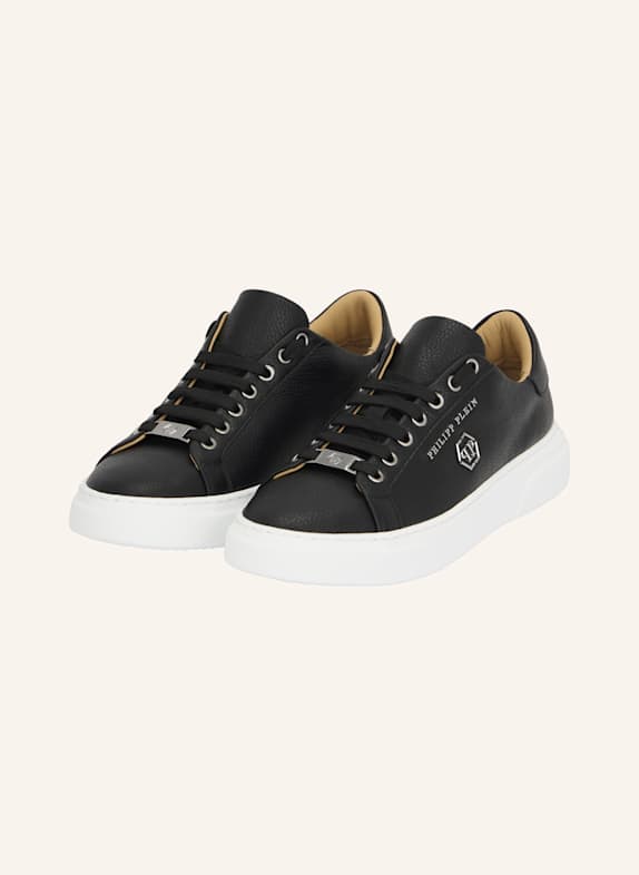 PHILIPP PLEIN Low-Top-Sneaker HEXAGON SCHWARZ