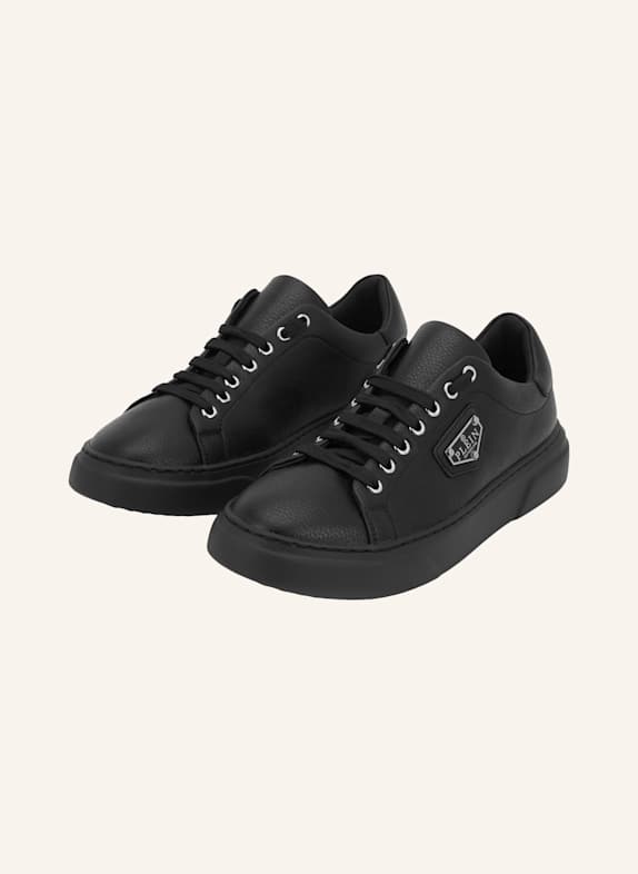 PHILIPP PLEIN Low-Top-Sneaker ICONIC PLEIN SCHWARZ