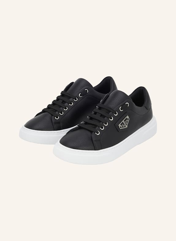 PHILIPP PLEIN Low-Top-Sneaker ICONIC PLEIN SCHWARZ