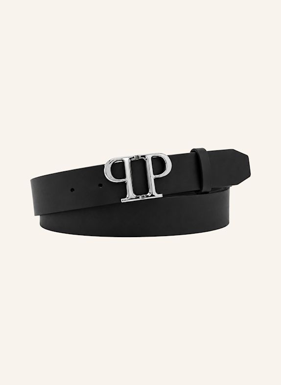 PHILIPP PLEIN Gürtel SCHWARZ / SILBER