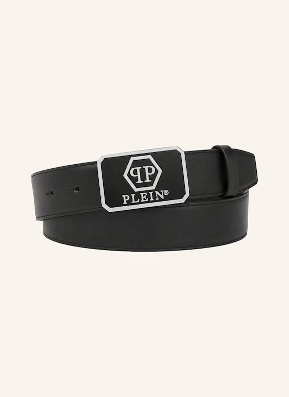 PHILIPP PLEIN Gürtel SCHWARZ / SILBER