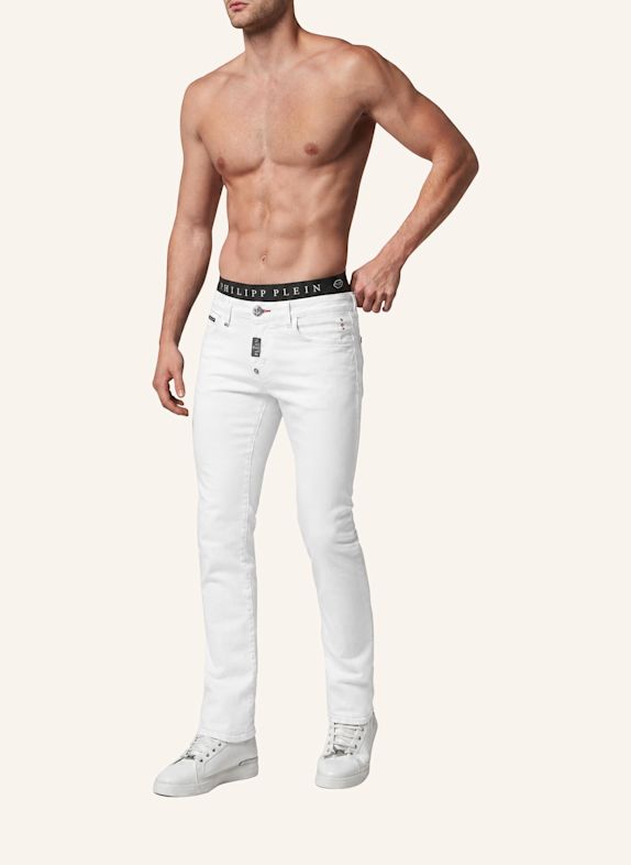 PHILIPP PLEIN Straight Supreme BASIC WEISS