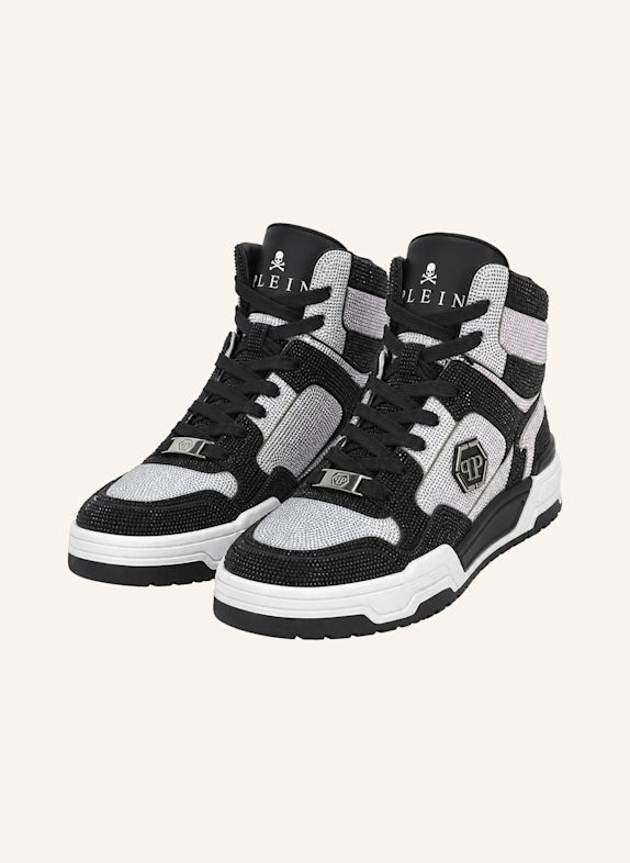 PHILIPP PLEIN Mid-Top-Sneaker PREDATOR SCHWARZ