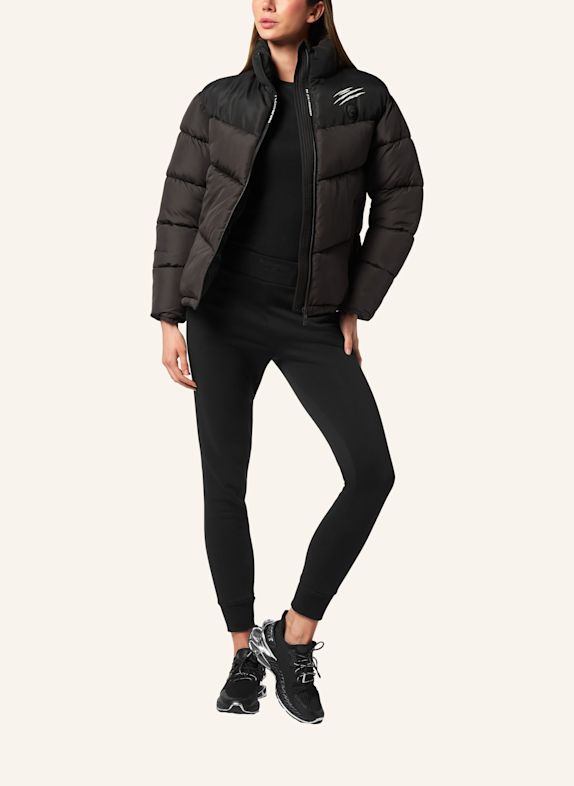 PLEIN SPORT Jacke SCHWARZ